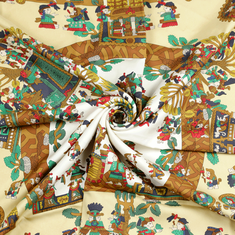 Hermes Silk Scarf Astres et Soleils