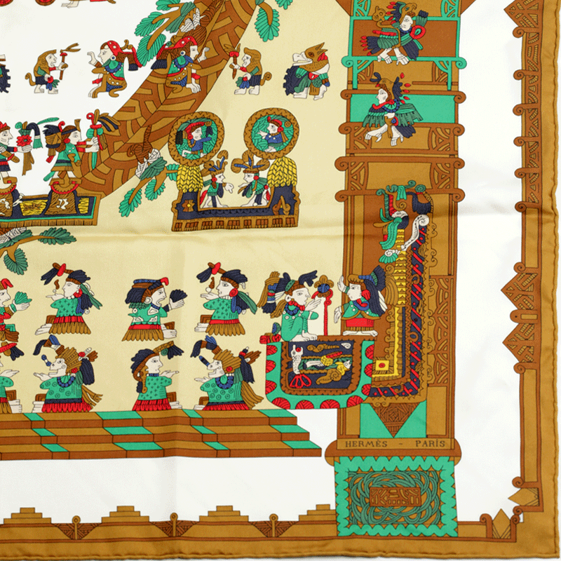 Hermes Silk Scarf Astres et Soleils