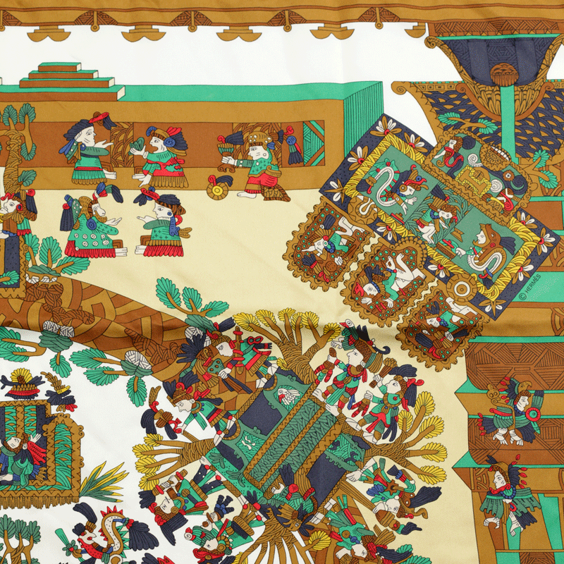 Hermes Silk Scarf Astres et Soleils