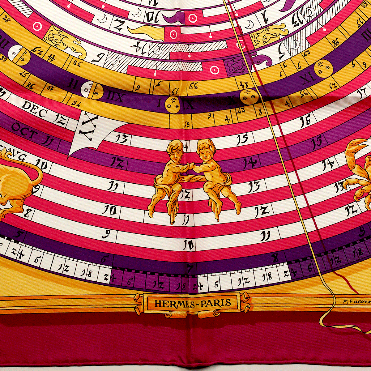 Hermes Silk Scarf Astrologie