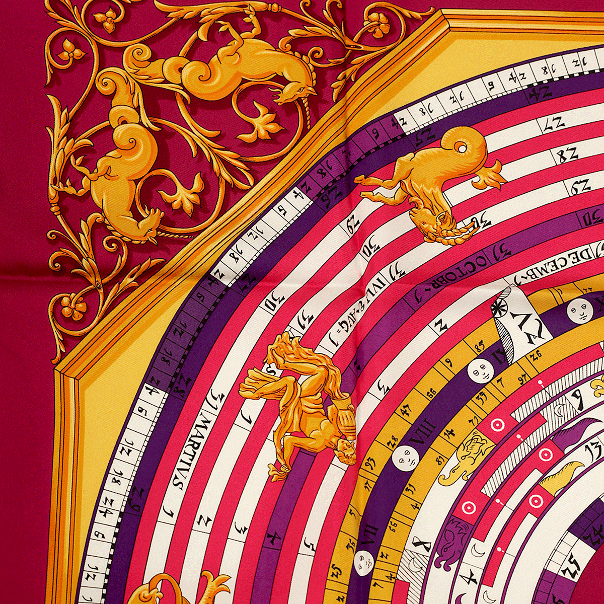 Hermes Silk Scarf Astrologie