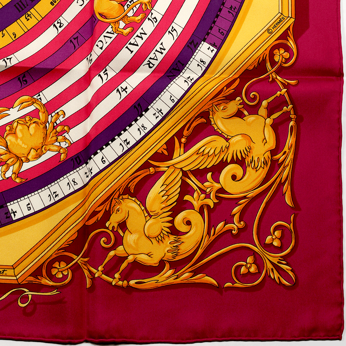 Hermes Silk Scarf Astrologie