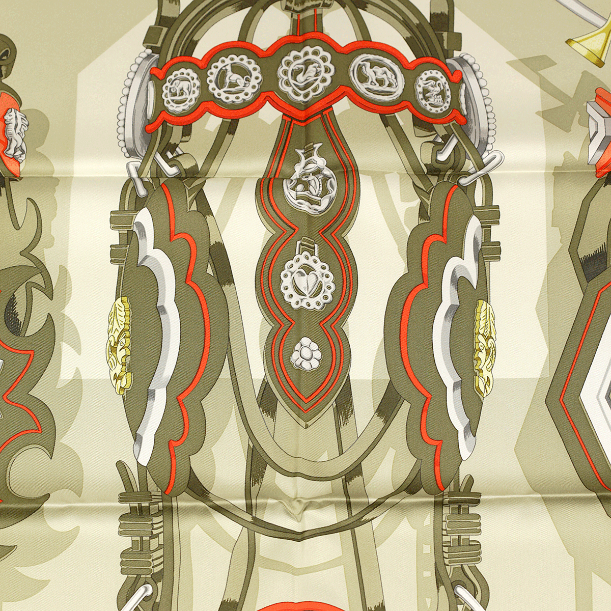 Hermes Silk Scarf Les Sacre des Saisons