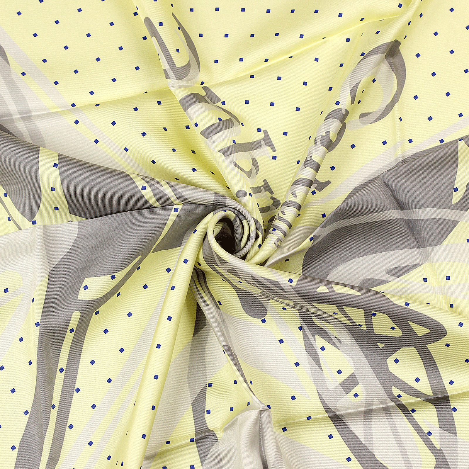Hermes Silk Scarf Caleche Elastique