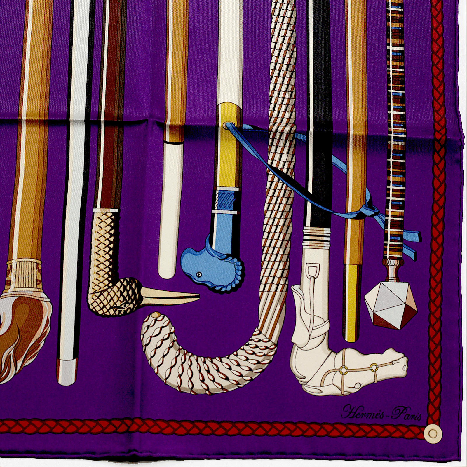 Hermes Silk Scarf Cannes