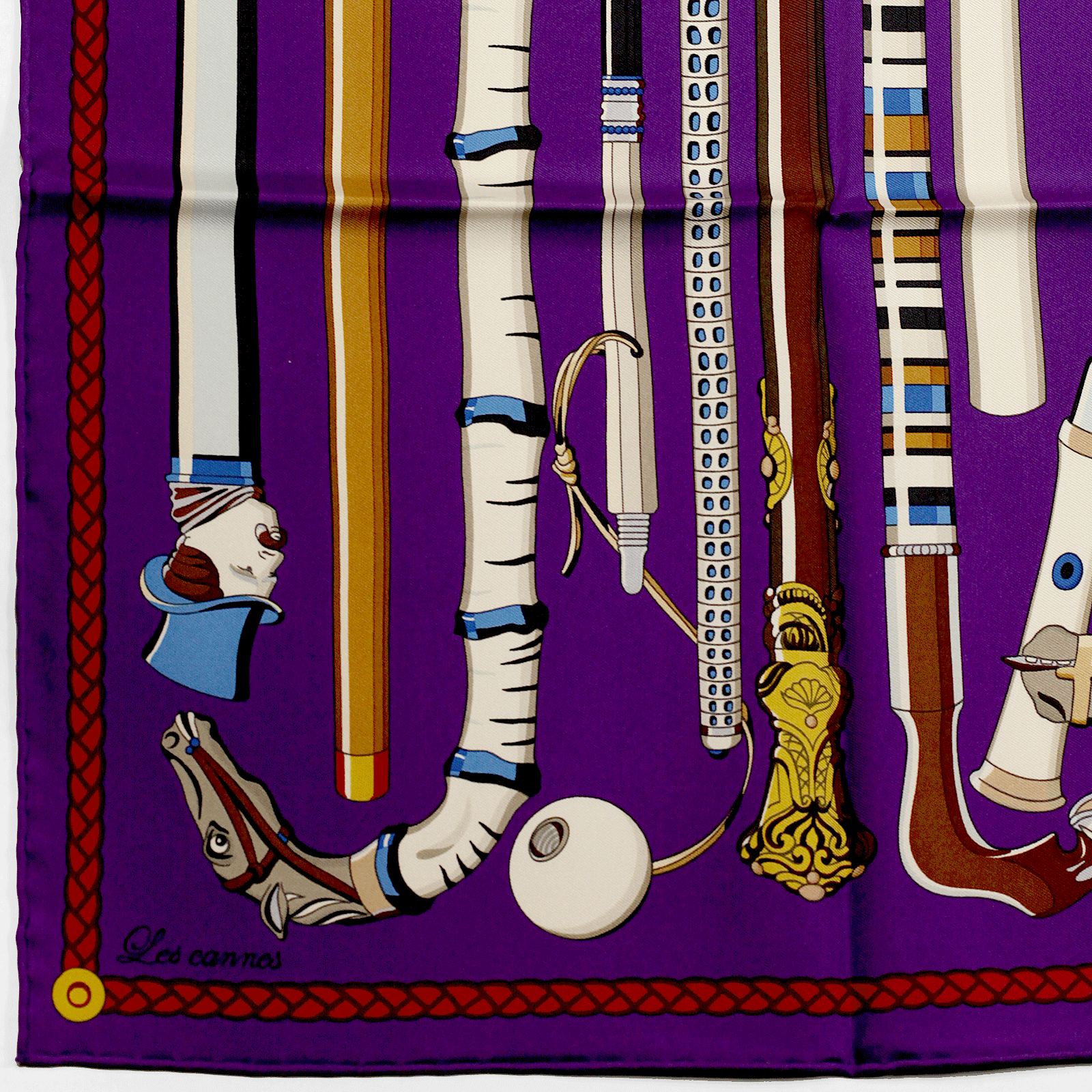 Hermes Silk Scarf Cannes