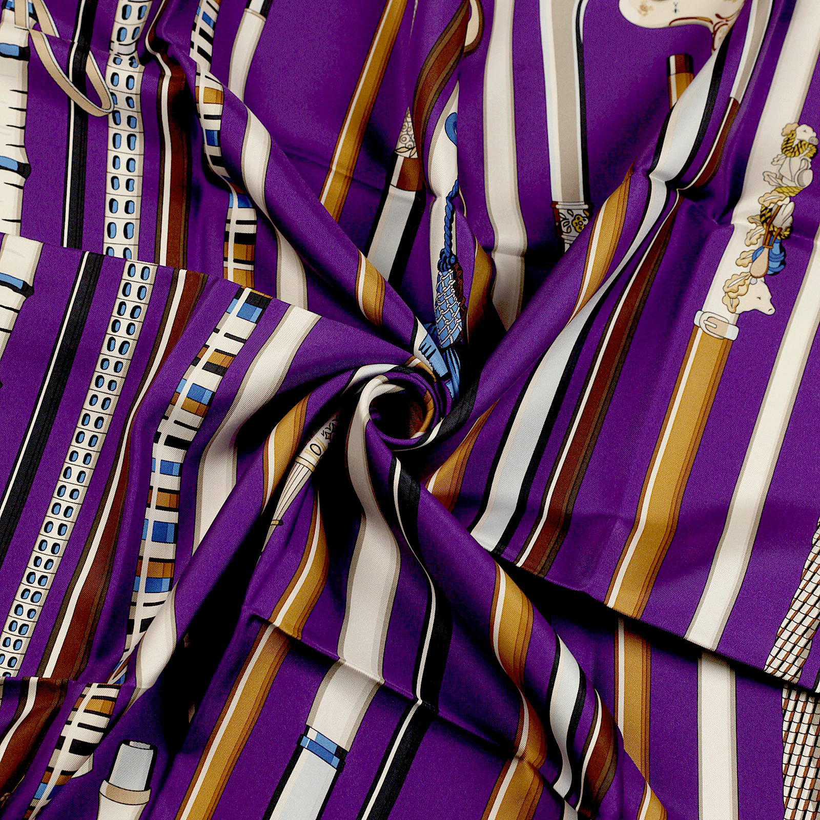 Hermes Silk Scarf Cannes