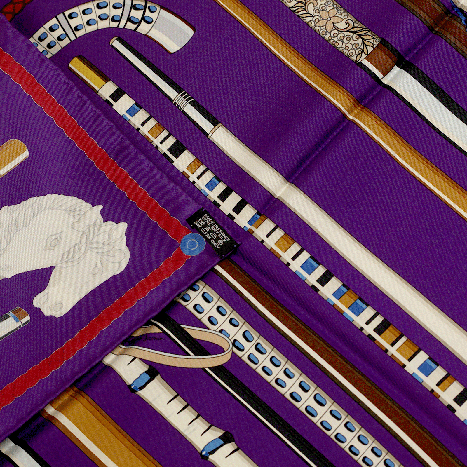 Hermes Silk Scarf Cannes