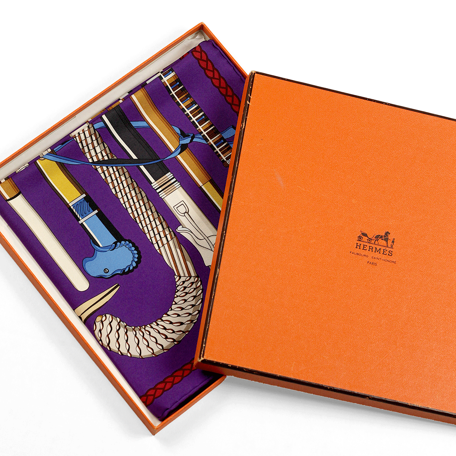 Hermes Silk Scarf Cannes