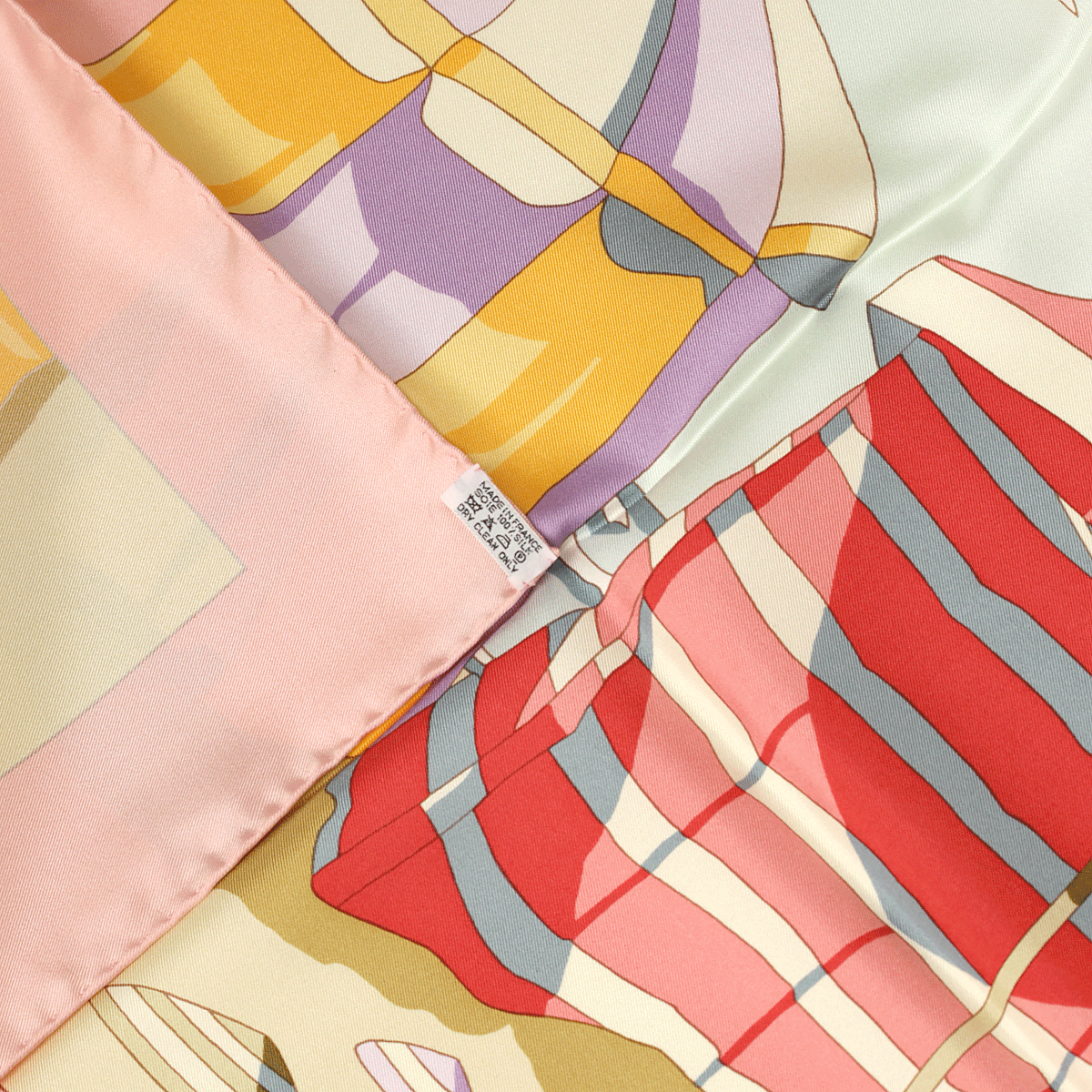 Hermes Silk Scarf Charmes des Plages Normandes