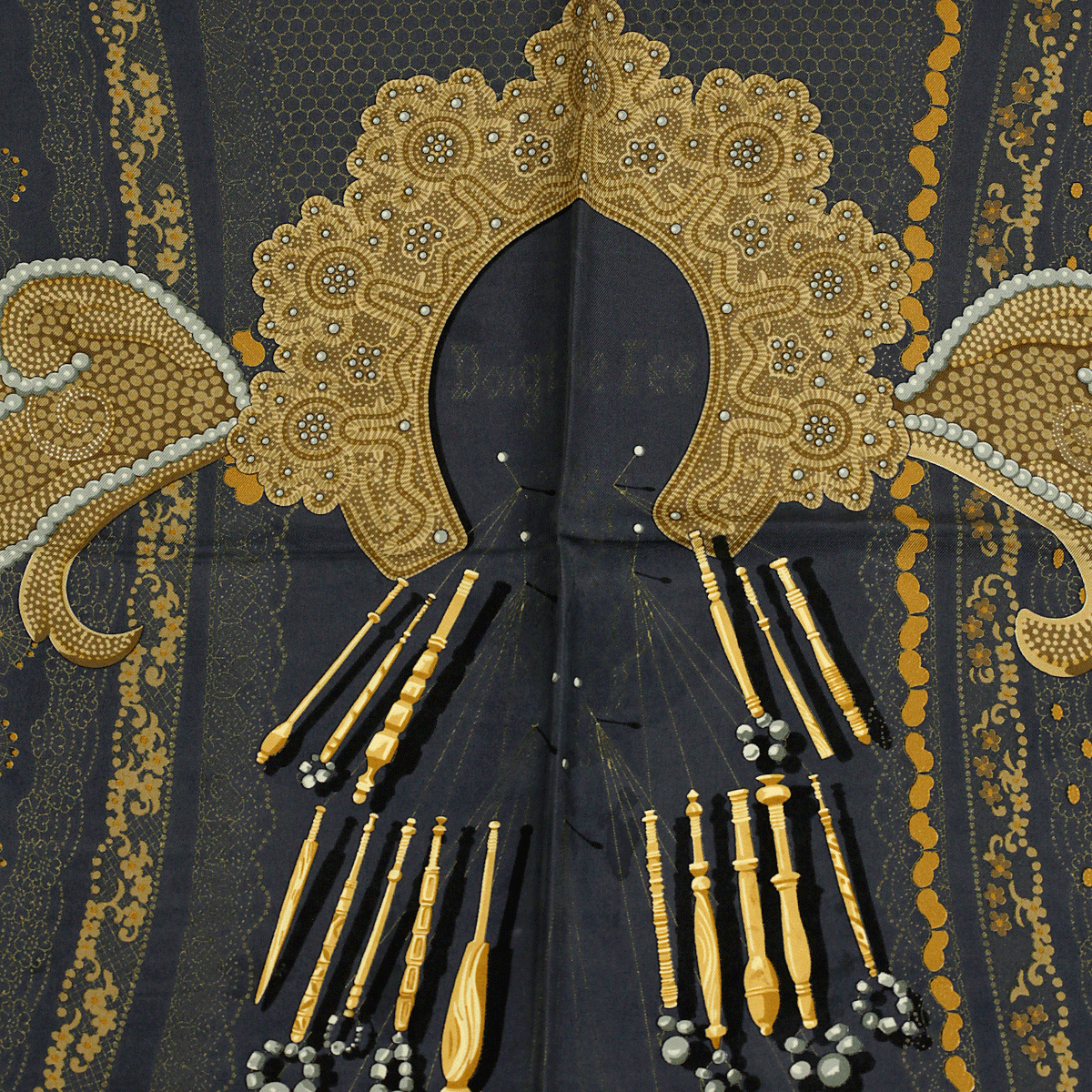 Hermes Silk Scarf Doigts de Fee