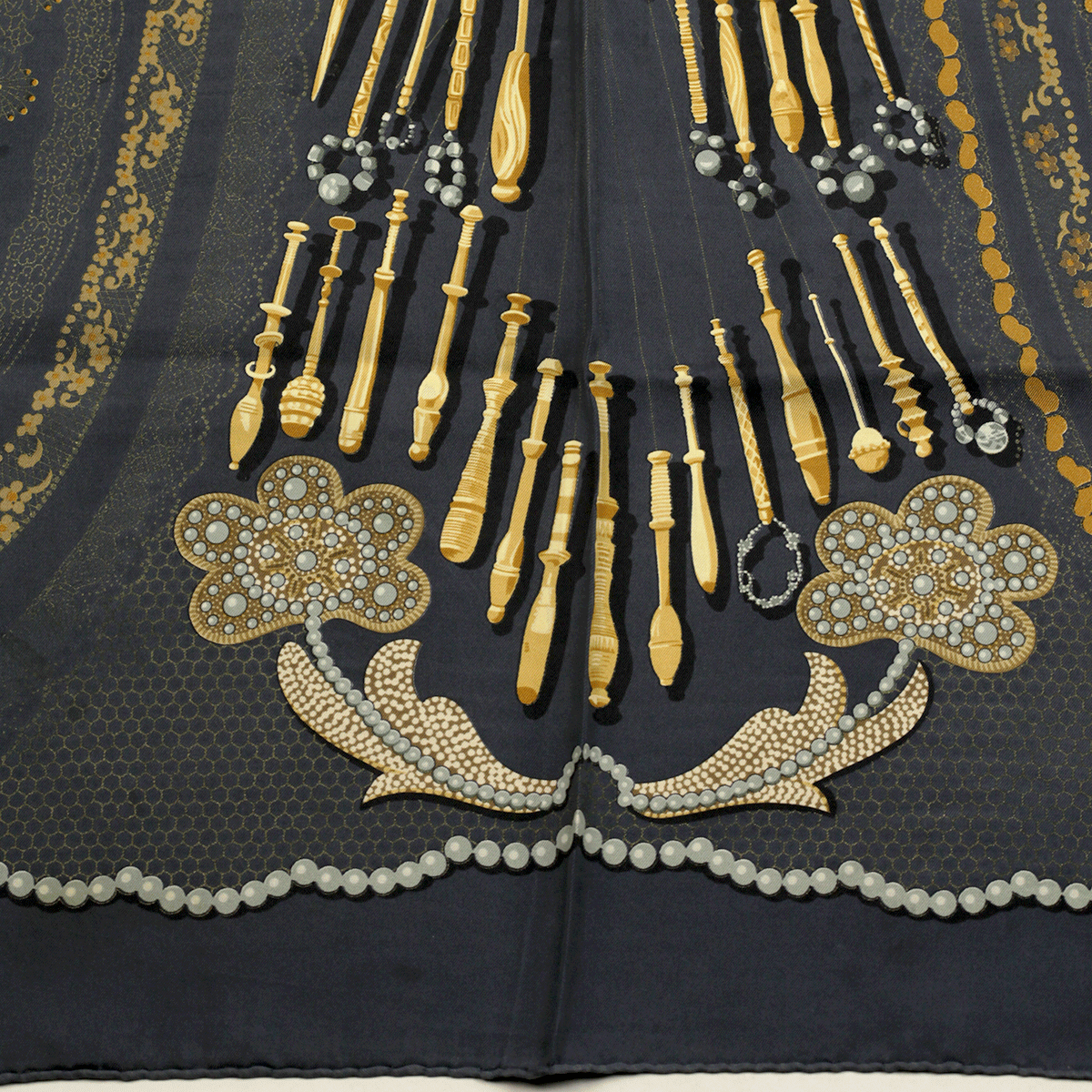 Hermes Silk Scarf Doigts de Fee