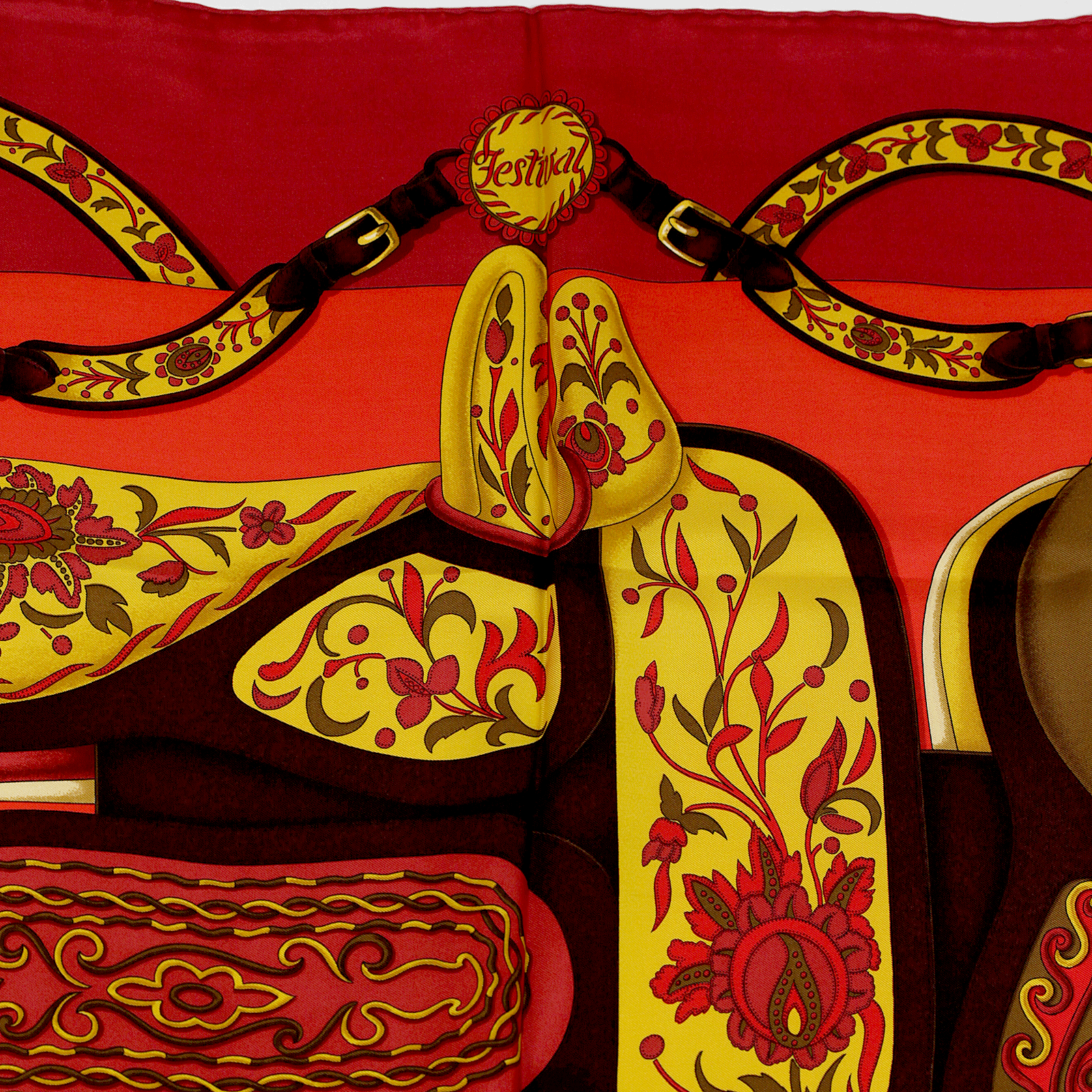 Hermes Silk Scarf Festival