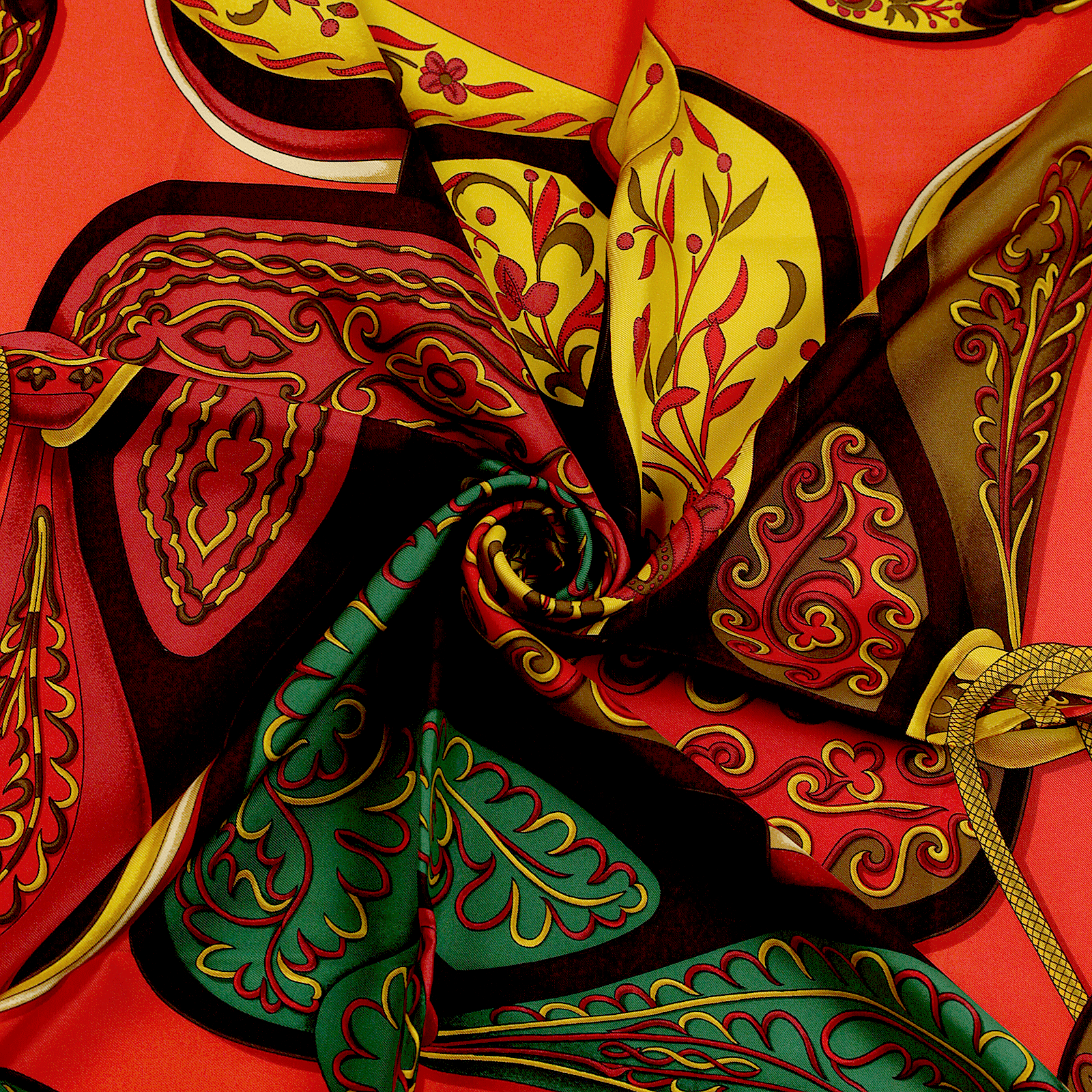 Hermes Silk Scarf Festival