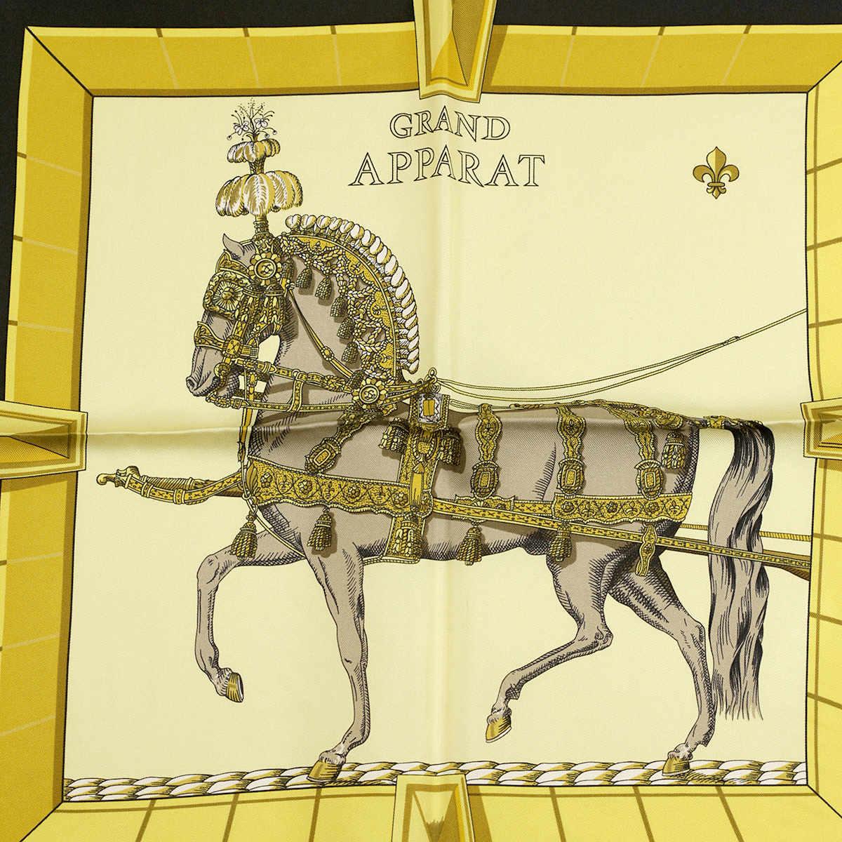 Hermes Silk Scarf Grand Apparat