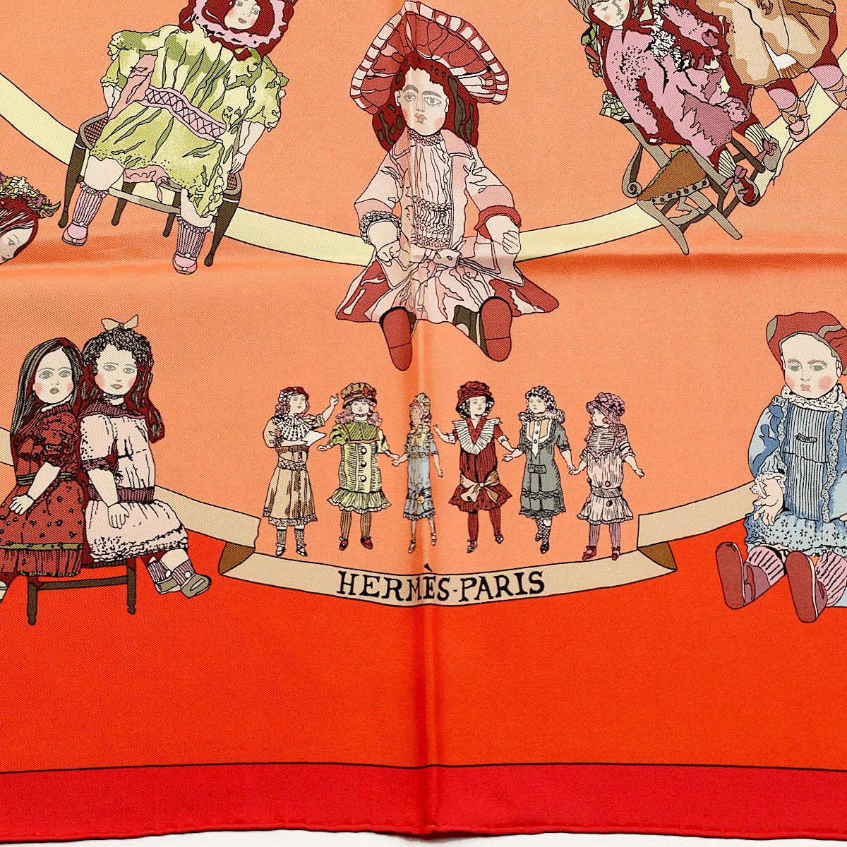 Hermes Silk Scarf Hello Dolly