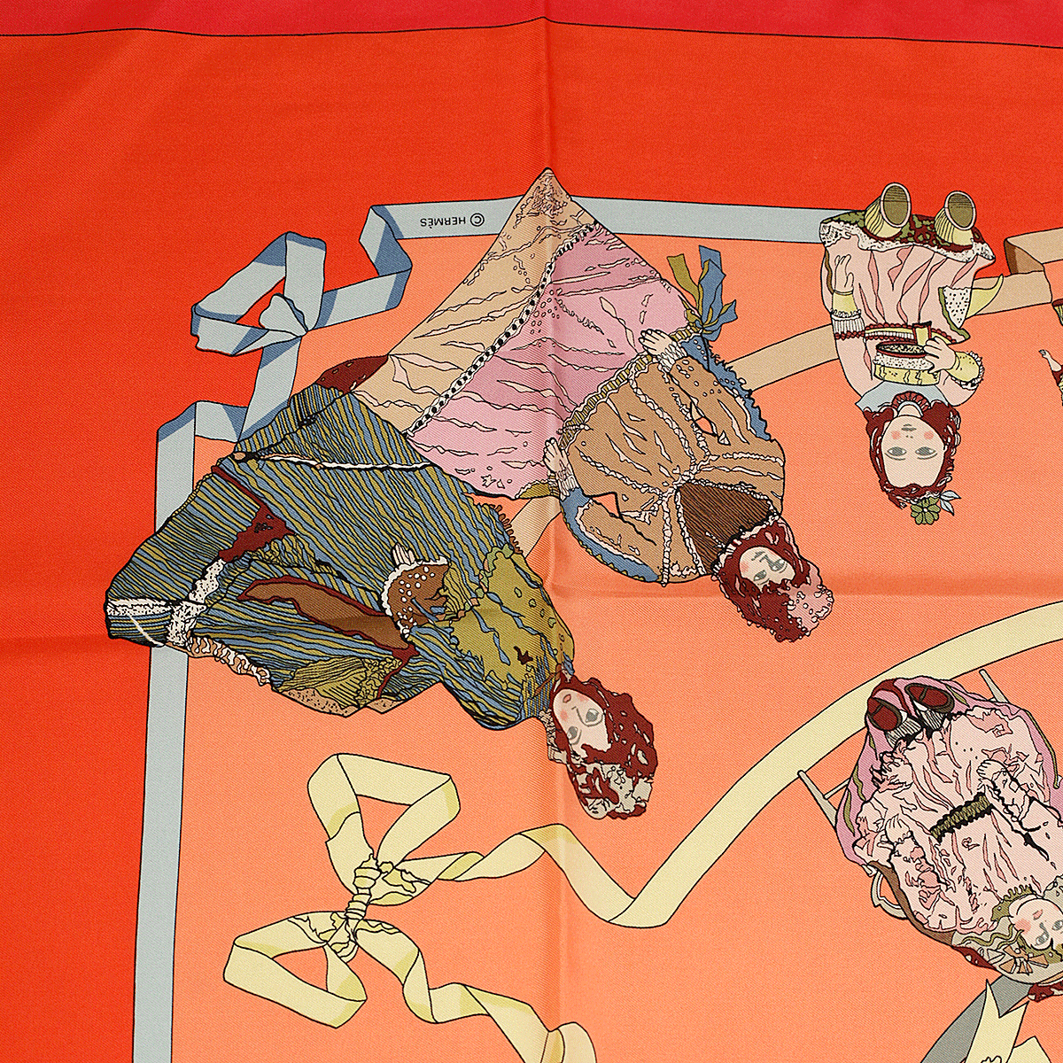 Hermes Silk Scarf Hello Dolly
