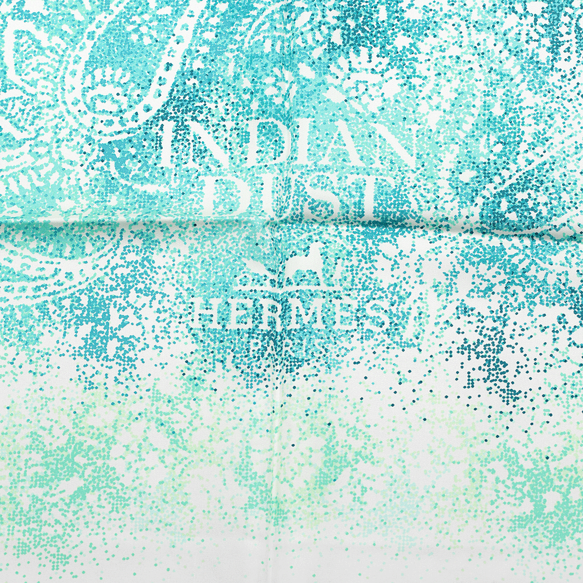 Hermes Silk Scarf Indian Dust