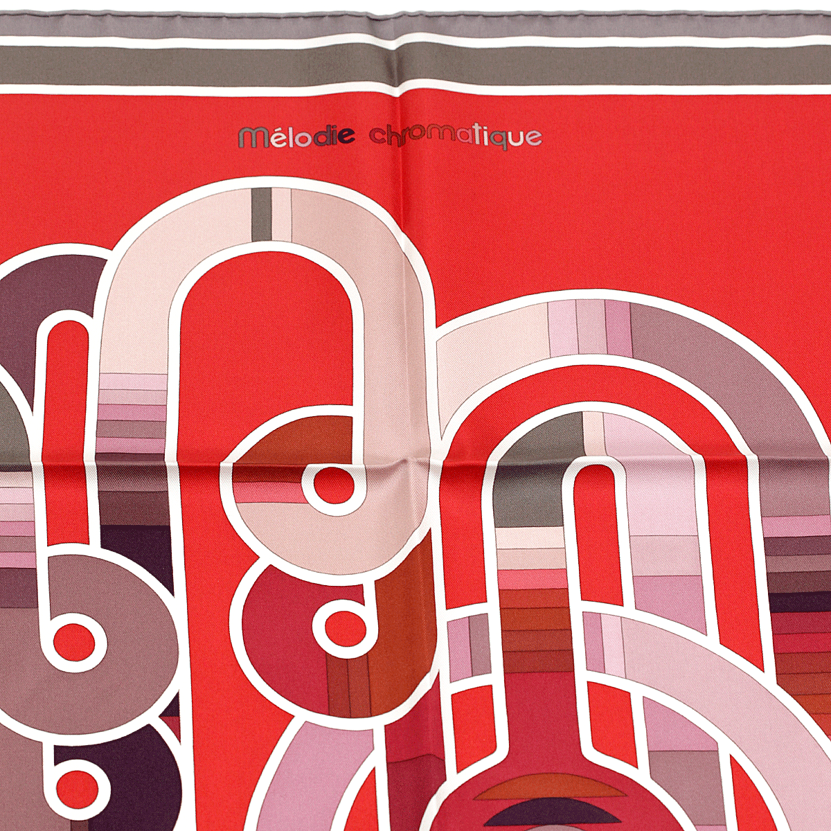 Hermes Silk Scarf Melodie Chromatique
