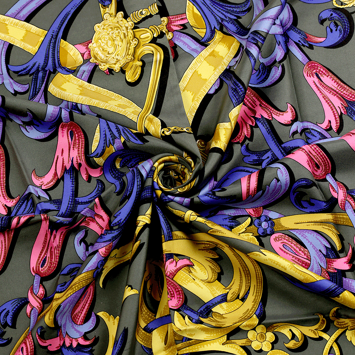 Hermes Silk Scarf Mors a la Conetable