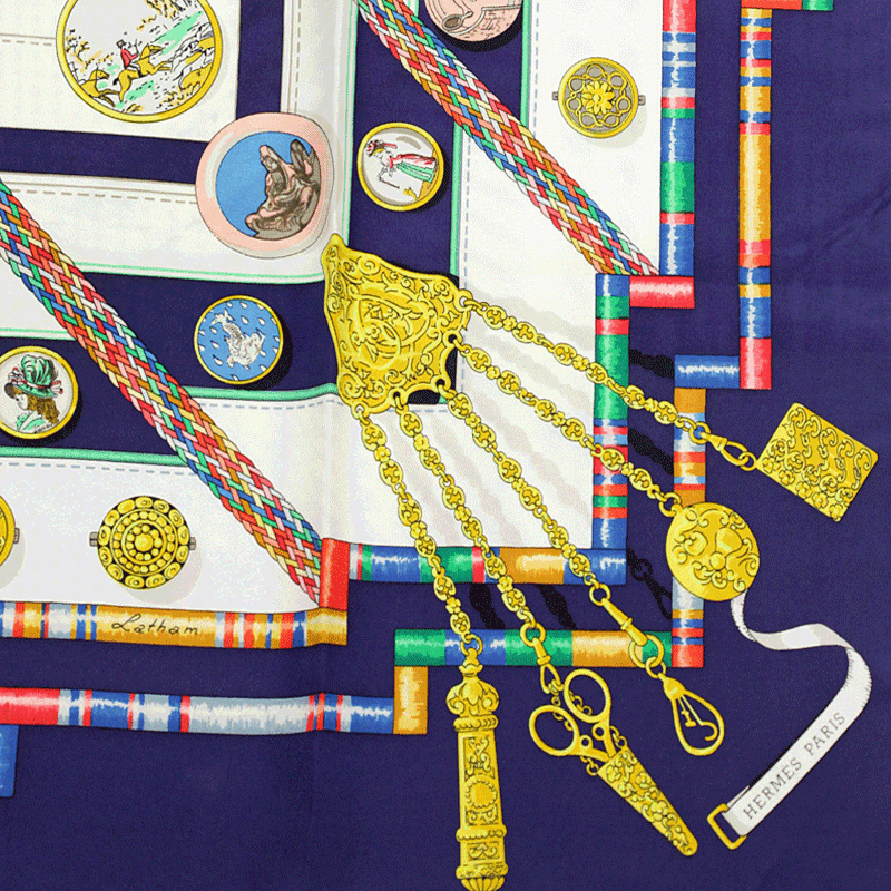 Hermes Silk Scarf Petite Main