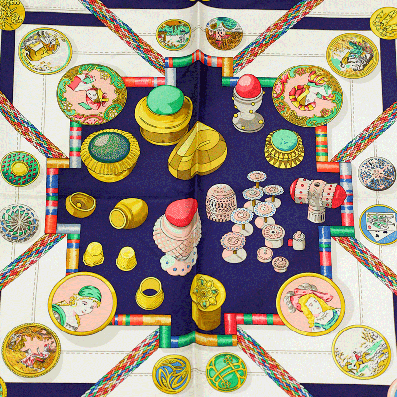 Hermes Silk Scarf Petite Main