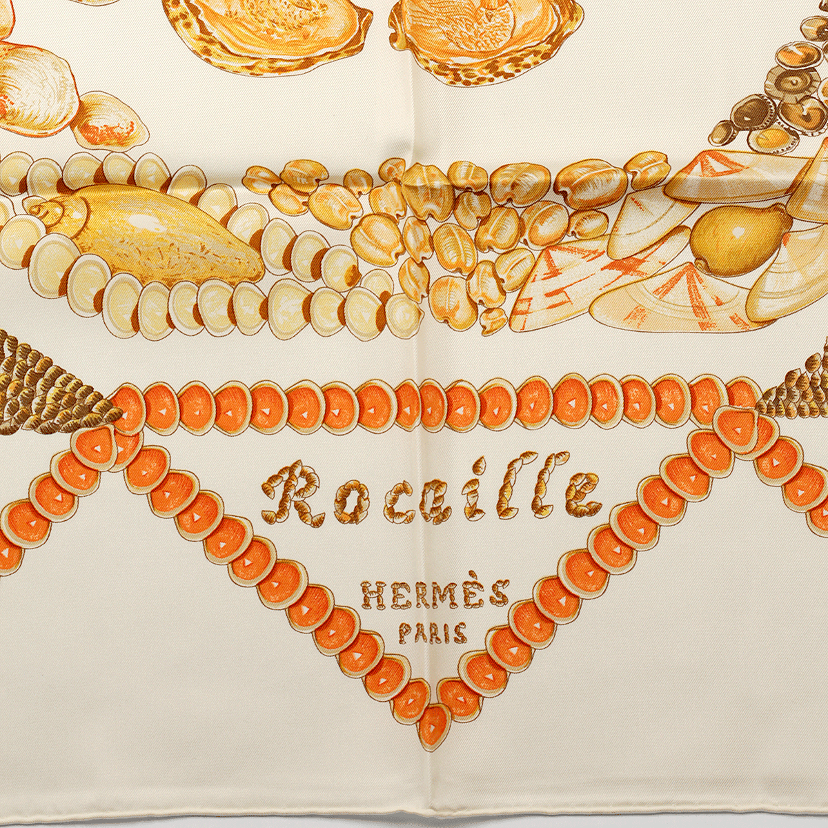 Hermes Silk Scarf Rocaille