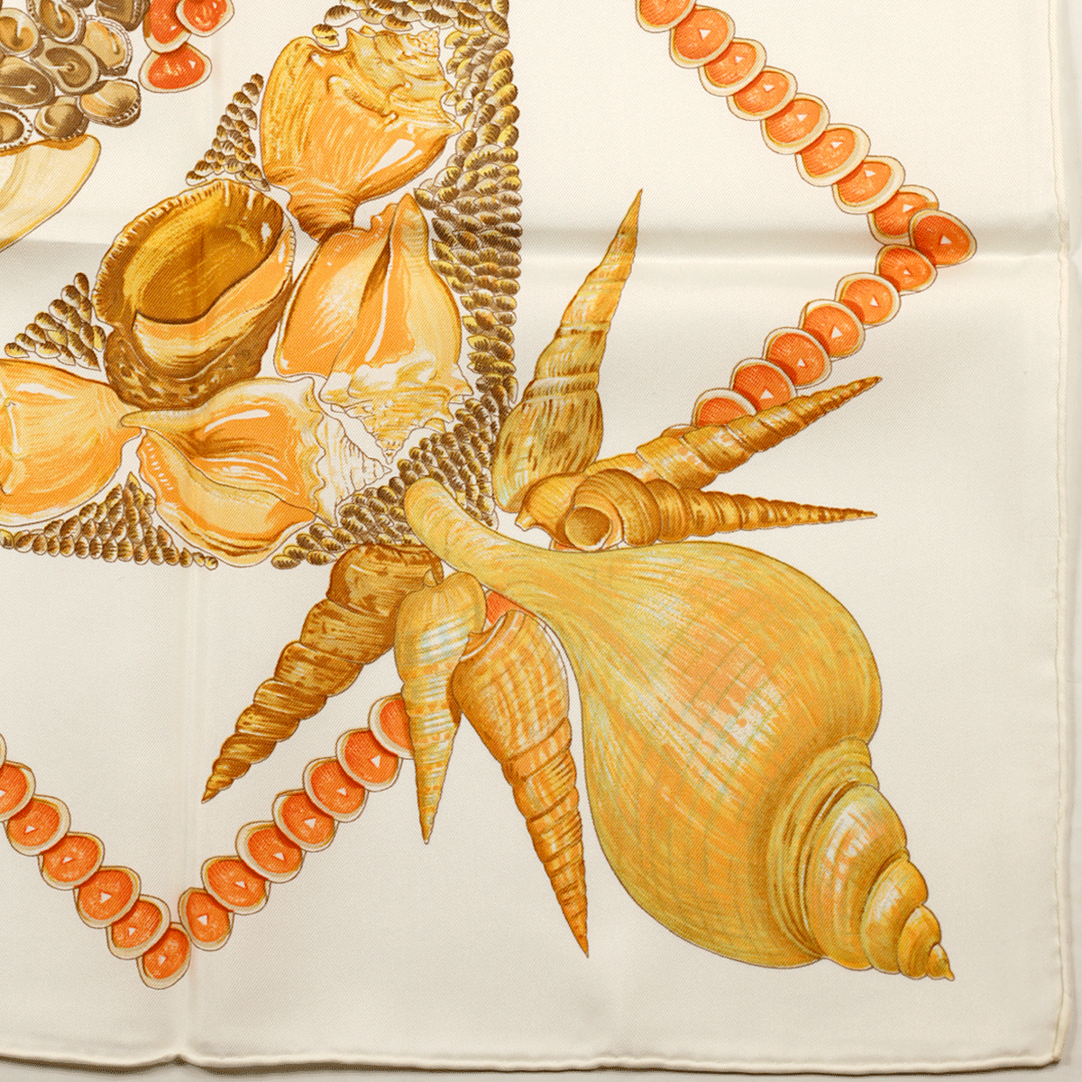 Hermes Silk Scarf Rocaille