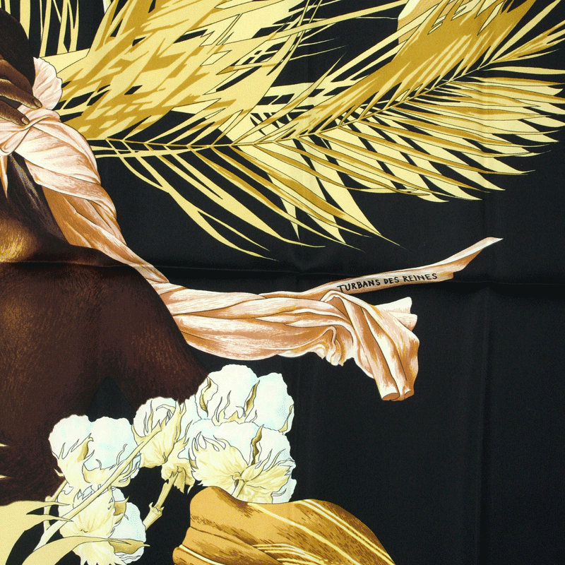 Hermes Silk Scarf Turbans des Reines