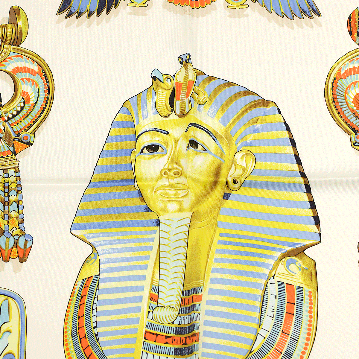 Hermes Silk Scarf Tutankhamun